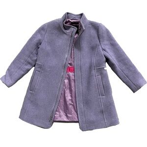 Talbots Lilac Wool Coat 8P